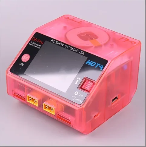Hota D6 Pro Dual Lipo Charger - شاحن ذكي متعدد القنوات HOTA D6