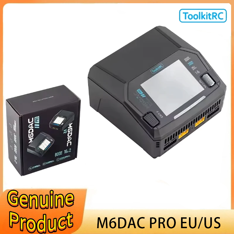 شاحن بطاريات ذكي ToolkitRC M6D - مراجعة Toolkitrc M6Dac Smart Charger وسعره