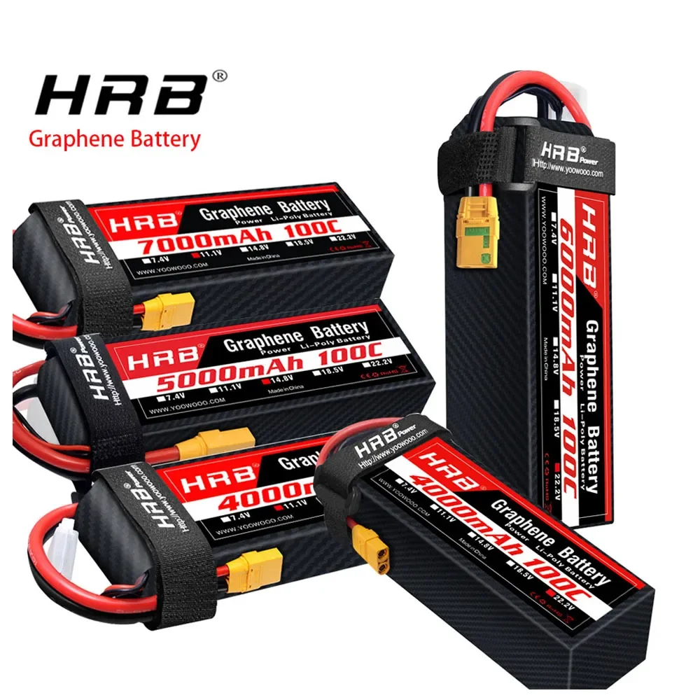 بطارية جرافين 2S 3S 4S 6S RC ي - مراجعة 4S Lipo Battery 14.8V 6000Mah وسعره