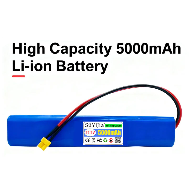 بطارية ليثيوم أيون قابلة لإعاد - مراجعة 6S Lipo Battery 22.2V 5000Mah وسعره