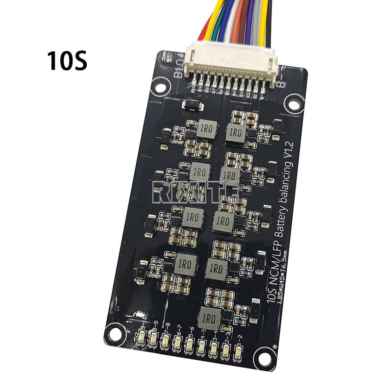 لوحة موازن نشطة BMS 8S 9S 10S  - مراجعة 12S Lipo Battery Balancing Board وسعره