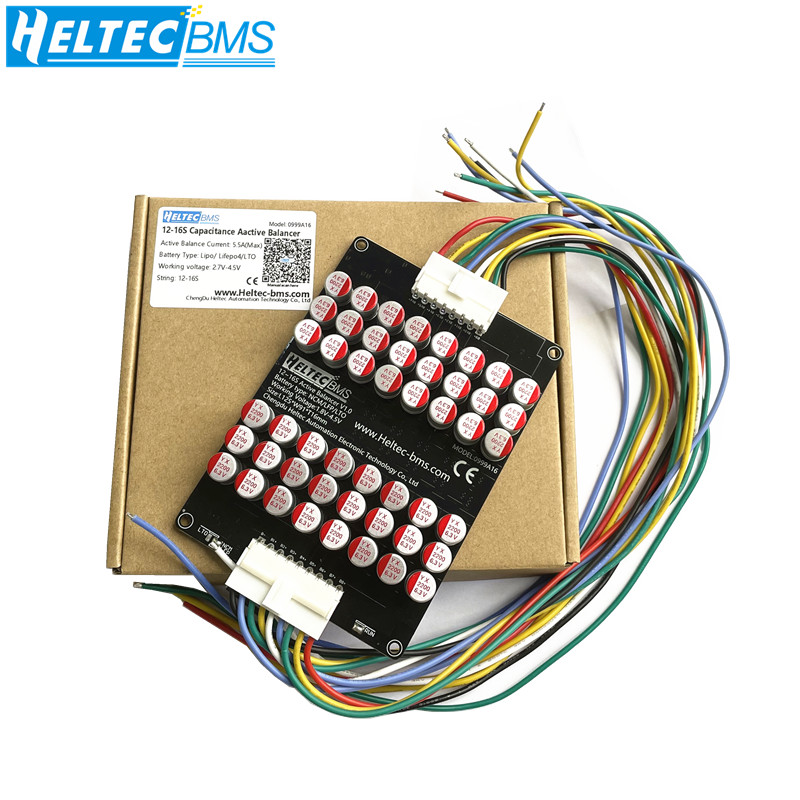 هيلتك 16S 5A مُوازن توازن نشط  - مراجعة 12S Lipo Battery Balancing Board وسعره