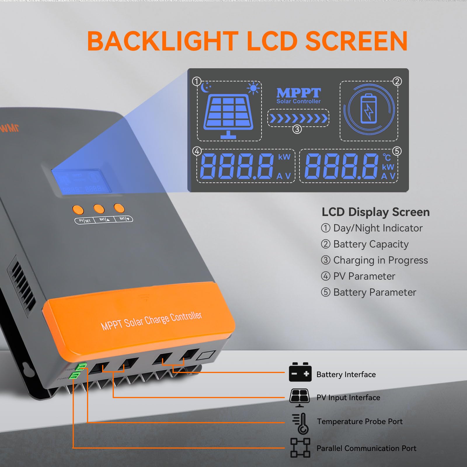 جهاز تحكم بالشحن الشمسي PowMr  - مراجعة Lifepo4 12V 100Ah Bms Bluetooth وسعره